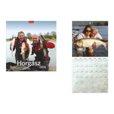 Naptár, fali, TOPTIMER "Horgász naptár"