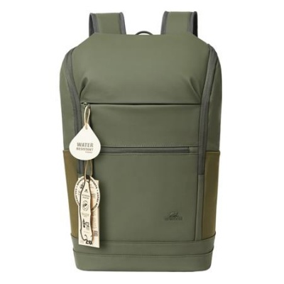 Notebook hátizsák, 15,6", 20L, RIVACASE "Eden ECO 7856", olivazöld